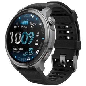 Amazfit Balance 2 XT GPS Bluetooth 47,4mm AMOLED Preto 5ATM Monitor Sono Pulsómetro