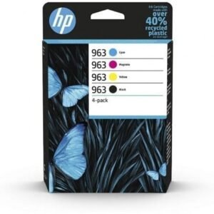 Cartucho de Tinta Original HP nº963 Multipack/ Cian/ Magenta/ Amarelo/ Preto