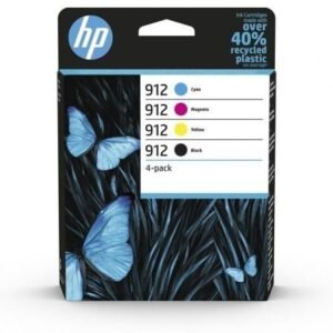 Cartucho de Tinta Original HP nº912 Multipack/ Preto/ Magenta/ Cian/ Amarelo