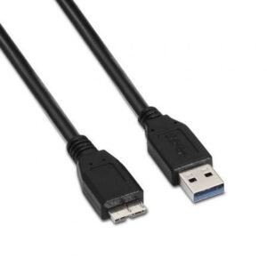 Cabo USB 3.0 Aisens A105-0044/ USB Macho - MicroUSB Macho/ 5Gbps/ 2m/ Preto