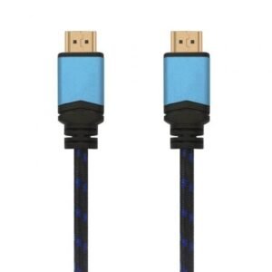Cabo HDMI 2.0 4K Aisens A120-0360/ HDMI Macho - HDMI Macho/ 10m/ Preto y Azul