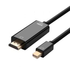 Cabo Conversor Aisens A125-0458/ Mini DisplayPort Macho - HDMI Macho/ Hasta 5W/ 2300Mbps/ 3m/ Preto