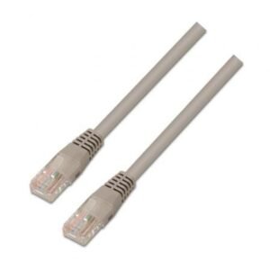 Cabo de Red RJ45 UTP Aisens A133-0175 Cat.5e/ 30cm/ Cinzento