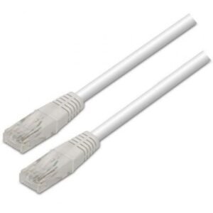 Cabo de Red RJ45 UTP Aisens A133-0200 Cat.5e/ 5m/ Branco