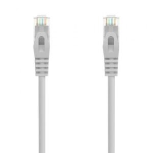 Cabo de Red RJ45 AWG24 UTP Aisens A145-0553 Cat.6A/ LSZH/ 30cm/ Cinzento