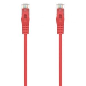 Cabo de Red RJ45 AWG24 UTP Aisens A145-0559 Cat.6A/ LSZH/ 1m/ Vermelho