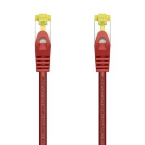 Cabo de Red RJ45 SFTP Aisens A146-0470 Cat.7/ 1m/ Vermelho