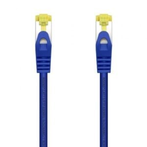 Cabo de Red RJ45 SFTP Aisens A146-0477 Cat.7/ 50cm/ Azul