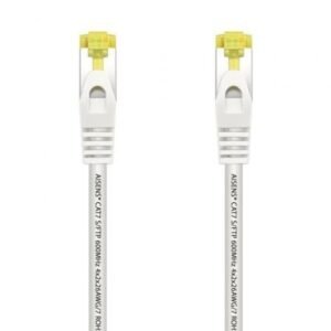 Cabo de Red RJ45 SFTP Aisens A146-0490 Cat.7/ 1m/ Branco