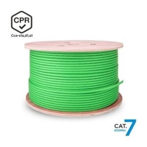Bobina de Cabo RJ45 SFTP AWG23 LSZH CPR Cca Aisens A146-0667 Cat.7/ 305m/ Verde