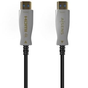 Cabo HDMI 2.0 AOC 4K Aisens A148-0698/ HDMI Macho - HDMI Macho/ 100m/ Preto
