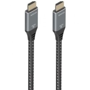 Cabo HDMI 2.1 8K Aisens A150-0877/ HDMI Macho - HDMI Macho/ 7m/ Cinzento y Preto