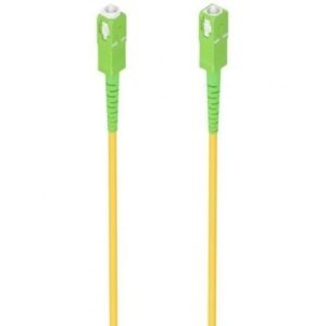 Cabo de Fibra Óptica G657A2 3.0 9/125 SMF Aisens A152-0979/ LSZH/ 1m/ Amarelo