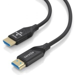 Cabo HDMI 2.1 AOC 8K Aisens A153-0937/ HDMI Macho - HDMI Macho/ 30m/ Preto