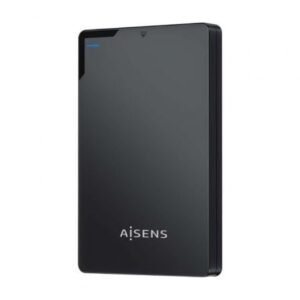 Caixa Externa para Disco Duro de 2.5" Aisens ASE-2520B/ USB 3.1/ Sin tornillos