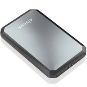 Caixa Externa para Disco Duro de 2.5" Aisens ASE-2529B/ USB 3.1/ Sin tornillos