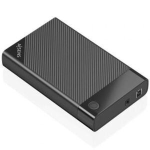 Caixa Externa para Disco Duro de 3.5" Aisens ASE-3529B/ USB 3.1/ Sin tornillos