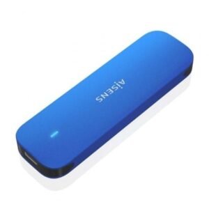 Caixa Externa para Disco SSD M.2 NVMe Aisens ASM2-026BLU/ USB 3.2/ Sin tornillos