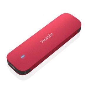 Caixa Externa para Disco SSD M.2 NVMe Aisens ASM2-027RED/ USB 3.2/ Sin tornillos