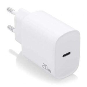 Carregador de Pared Aisens A110-0752/ 1xUSB Tipo-C/ 20W