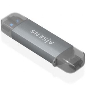 Lector de Placas Externo Aisens ASCR-2AC08-GR/ USB 3.1