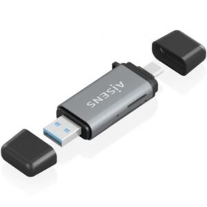 Lector de Placas Externo Aisens ASCR-2AC11-GR/ USB 3.1