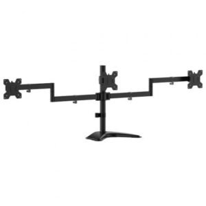 Soporte de Desktop para 3 Monitores Aisens DT27TSR-287/ Giratorio/ Inclinable/ hasta 10kg