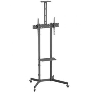 Soporte de Suelo Inclinable con Ruedas/ Soporte de Câmara Aisens FT70TE-335 para TV 37"-70"/ hasta 45kg