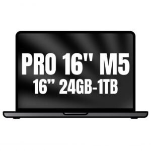 Apple Macbook Pro 16"/ M5 Pro 18-Core CPU/ 24GB/ 1TB SSD/ 20-Core GPU/ Preto Espacial
