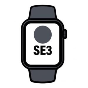 Apple Watch SE3/ GPS/ Cellular/ 40mm/ Caixa de Aluminio Medianoche/ Correa Deportiva Medianoche S/M
