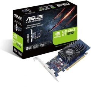 Placa Gráfica Asus GeForce GT 1030/ 2GB GDDR5/ Compatible con Perfil Bajo