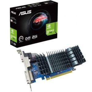 Placa Gráfica Asus GeForce GT 710 SL EVO BRK/ 2GB GDDR5/ Compatible con Perfil Bajo