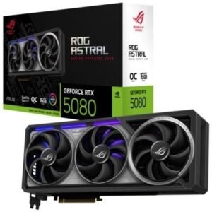 Placa Gráfica Asus ROG Astral GeForce RTX 5080 OC/ 16GB GDDR7