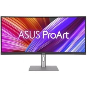 Monitor Profesional Asus ProArt Display PA34VCNV 34"/ UWQHD/ Multimedia/ Regulable en altura/ Preto y Plata