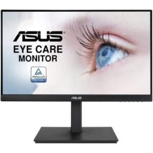 Monitor Profesional Asus VA229QSB 21.5"/ Full HD/ Multimedia/ Regulable en altura/ Preto