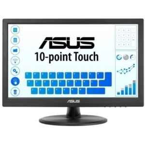 Monitor Profesional Táctil Asus VT169HE 15.6"/ Full HD/ Preto