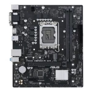 Placa Base Asus Prime H610M-R D4 Socket 1700/ DDR4/ PCIe 4.0/ Micro ATX/ Bulk