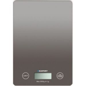 Báscula de Cocina Electrónica Blaupunkt BP4012/ hasta 5kg/ Cinzento