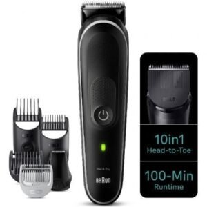 Recortadora Braun Tudo-em-um Series 5 MGK5440/ con Bateria/ 10 Accesorios