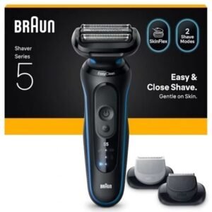 Afeitadora Braun Series 5 52-B1650S/ con Bateria/ 2 Accesorios