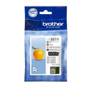 Cartucho de Tinta Original Brother LC-3211VAL Multipack/ Cian/ Magenta/ Amarelo/ Preto