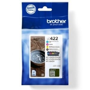 Cartucho de Tinta Original Brother LC422VAL Multipack/ Cian/ Magenta/ Amarelo/ Preto