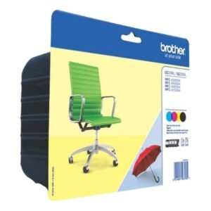 Cartucho de Tinta Original Brother LC-229/ LC-225XL Alta Capacidade Multipack/ Cian/ Magenta/ Amarelo/ Preto