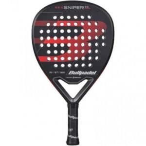 Pala de Pádel Bullpadel Sniper 2.0 Power 2026/ Preta y Roja
