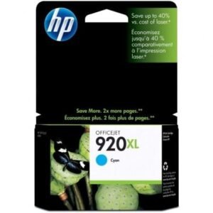 Cartucho de Tinta Original HP nº920 XL Alta Capacidade/ Cian