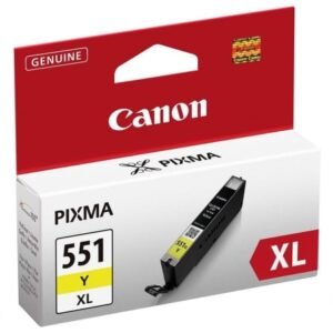 Cartucho de Tinta Original Canon CLI-551Y XL Alta Capacidade/ Amarelo