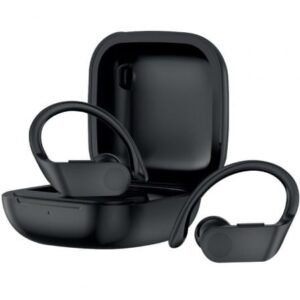 Auscultadores Deportivos Bluetooth Daewoo TWS SPORT DW2012 con estuche de carga/ Autonomía 3h/ Pretos