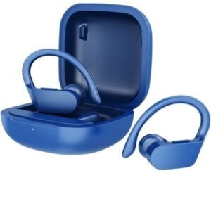 Auscultadores Deportivos Bluetooth Daewoo DW2024 con estuche de carga/ Autonomía 5h/ Azules