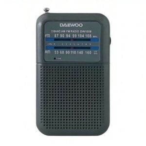 Radio Portátil Daewoo DW1008/ Cinzento