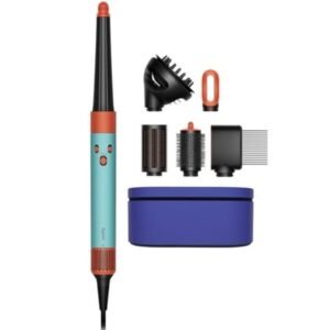 Rizador y Secador para pelo Dyson Airwrap i.d./ Azul y Laranja
